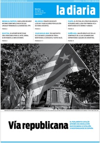 Tapa de la diaria del martes 10 de noviembre de 2015