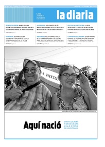 Tapa de la diaria del lunes 28 de febrero de 2011