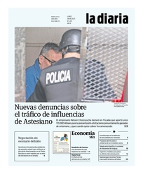 Tapa de la diaria del lunes 28 de agosto de 2023