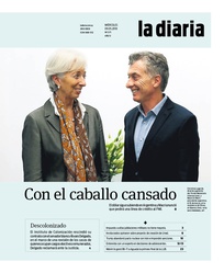 Tapa de la diaria del miércoles 9 de mayo de 2018