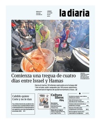 Tapa de la diaria del viernes 24 de noviembre de 2023