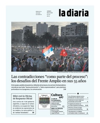 Tapa de la diaria del viernes 6 de febrero de 2026