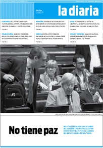 Tapa de la diaria del martes 12 de diciembre de 2017