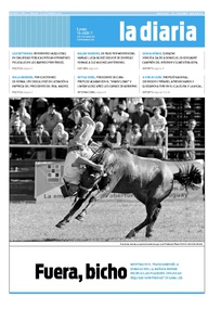 Tapa de la diaria del lunes 18 de abril de 2011