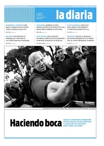 Tapa de la diaria del jueves 7 de agosto de 2014