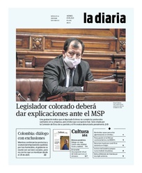 Tapa de la diaria del viernes 7 de mayo de 2021