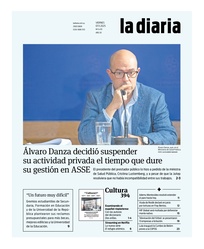 Tapa de la diaria del viernes 7 de noviembre de 2025