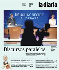 Tapa de la diaria del miércoles 26 de junio de 2019