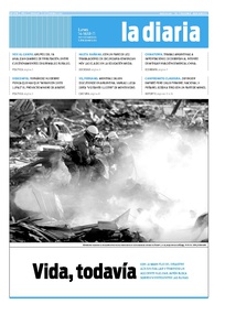 Tapa de la diaria del lunes 14 de marzo de 2011