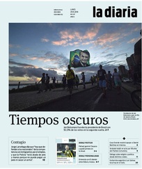 Tapa de la diaria del lunes 29 de octubre de 2018