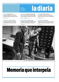 Tapa de la diaria del jueves 28 de marzo de 2013