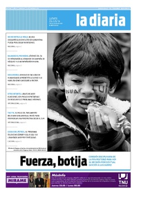 Tapa de la diaria del jueves 26 de junio de 2014