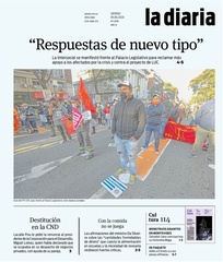 Tapa de la diaria del viernes 5 de junio de 2020