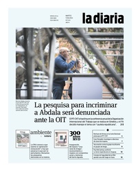 Tapa de la diaria del martes 11 de junio de 2024