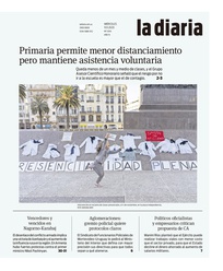 Tapa de la diaria del miércoles 11 de noviembre de 2020