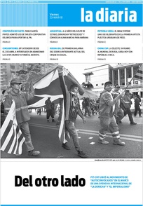 Tapa de la diaria del viernes 23 de marzo de 2018