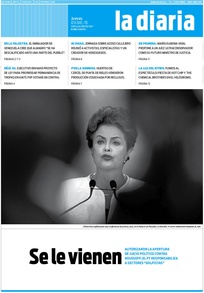 Tapa de la diaria del jueves 3 de diciembre de 2015