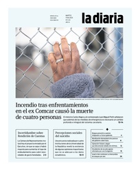 Tapa de la diaria del martes 17 de junio de 2025