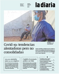 Tapa de la diaria del martes 18 de mayo de 2021