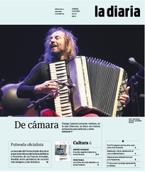 Tapa de la diaria del viernes 11 de mayo de 2018
