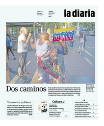 Tapa de la diaria del viernes 8 de febrero de 2019