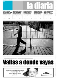 Tapa de la diaria del viernes 3 de noviembre de 2006