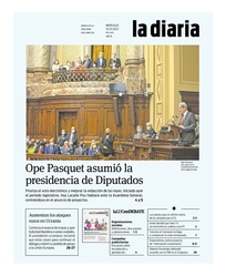 Tapa de la diaria del miércoles 2 de marzo de 2022
