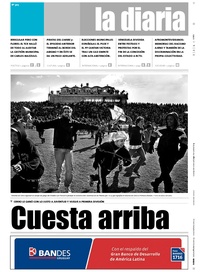 Tapa de la diaria del lunes 28 de mayo de 2007