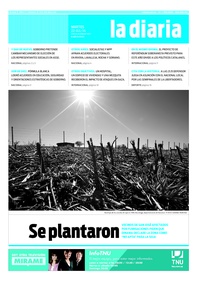 Tapa de la diaria del martes 22 de julio de 2014