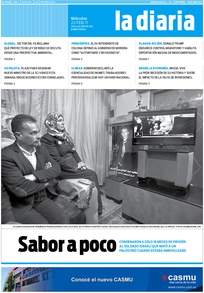 Tapa de la diaria del miércoles 22 de febrero de 2017