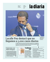 Tapa de la diaria del jueves 29 de abril de 2021