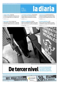 Tapa de la diaria del lunes 31 de octubre de 2011