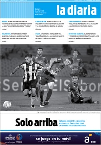 Tapa de la diaria del lunes 4 de septiembre de 2017