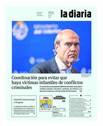 Tapa de la diaria del miércoles 28 de febrero de 2024