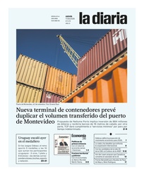 Tapa de la diaria del jueves 17 de setiembre de 2026