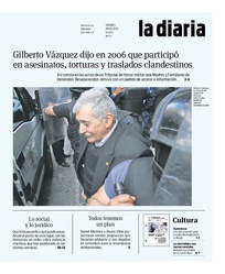 Tapa de la diaria del viernes 28 de agosto de 2020