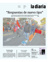 Tapa de la diaria del viernes 5 de junio de 2020