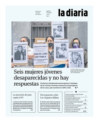 Tapa de la diaria del martes 14 de septiembre de 2021