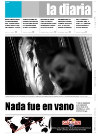 Tapa de la diaria del jueves 28 de junio de 2007