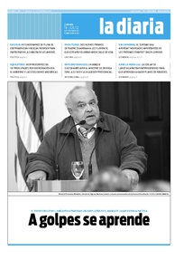 Tapa de la diaria del jueves 19 de julio de 2012