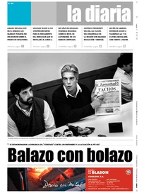 Tapa de la diaria del jueves 3 de mayo de 2007