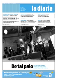 Tapa de la diaria del lunes 2 de junio de 2014