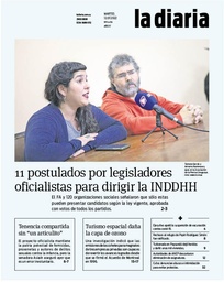 Tapa de la diaria del martes 12 de julio de 2022