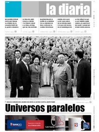 Tapa de la diaria del miércoles 3 de octubre de 2007