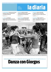 Tapa de la diaria del jueves 16 de junio de 2011