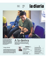 Tapa de la diaria del viernes 27 de julio de 2018