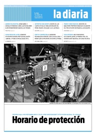 Tapa de la diaria del lunes 16 de agosto de 2010