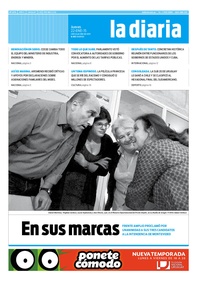 Tapa de la diaria del jueves 22 de enero de 2015
