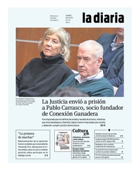 Tapa de la diaria del viernes 18 de julio de 2025