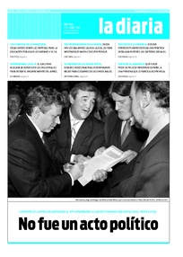 Tapa de la diaria del martes 29 de abril de 2008